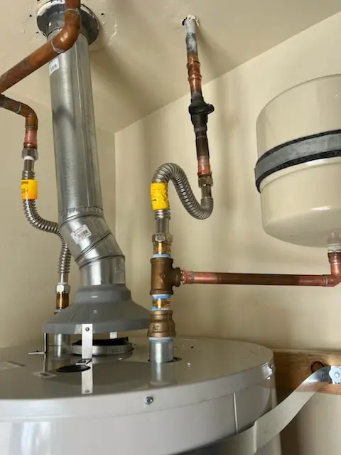 Water heater installation and plumbing repair in Laverock